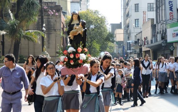 Festejos en Sede Centro en honor a Santa Rosa