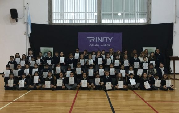 Entrega Certificados Trinity