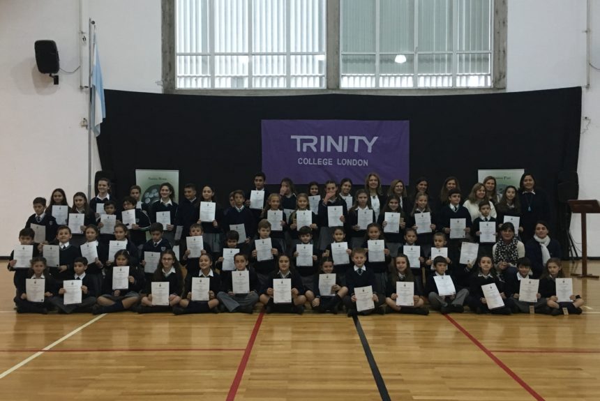 Entrega Certificados Trinity