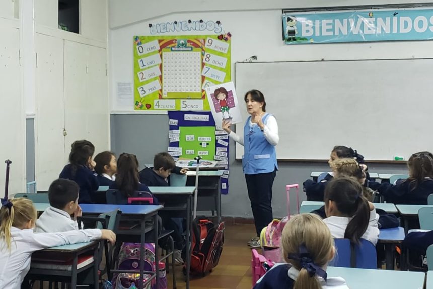 Visita de Laura Alcocer, representante de KiVa en Argentina