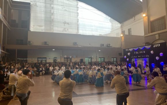 Celebración del 9 de Julio en el Colegio Santa Rosa