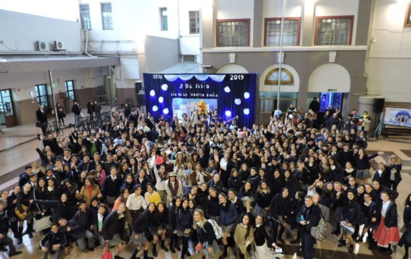 Celebración del 9 de Julio en el Colegio Santa Rosa