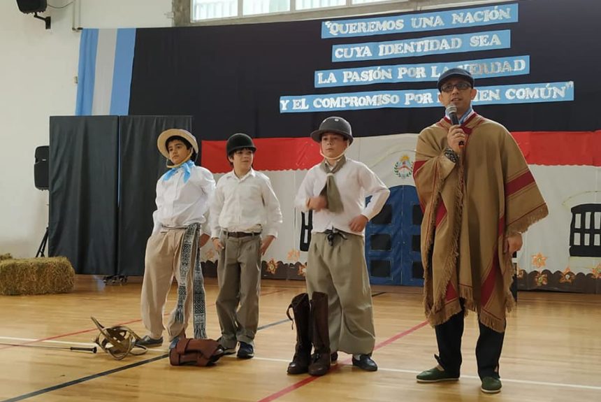 Celebración del 9 de Julio en el Colegio Santa Rosa