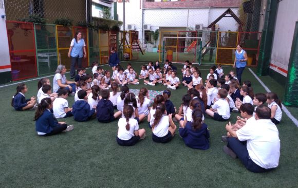 Jornada de espiritualidad con alumnos de 1er grado