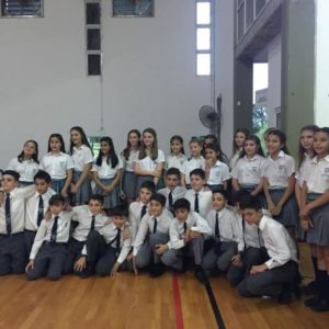 Colación de los 6tos grados de ambas sedes