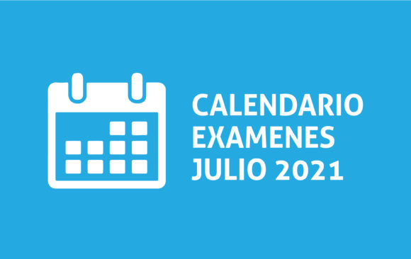 Cronograma de exámenes pendientes Julio 2021