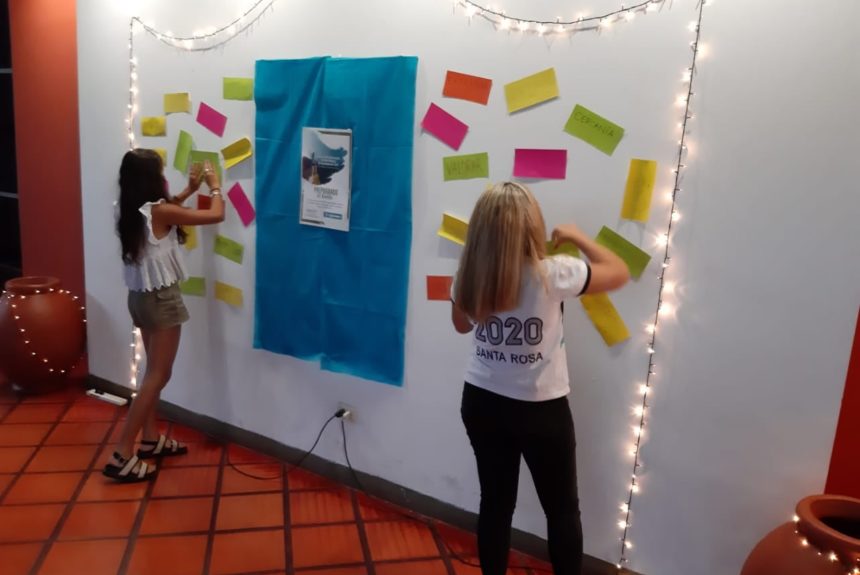 “Preparando el Vuelo” Reencuentro de los alumnos de 6to en el Campus del colegio Santa Rosa