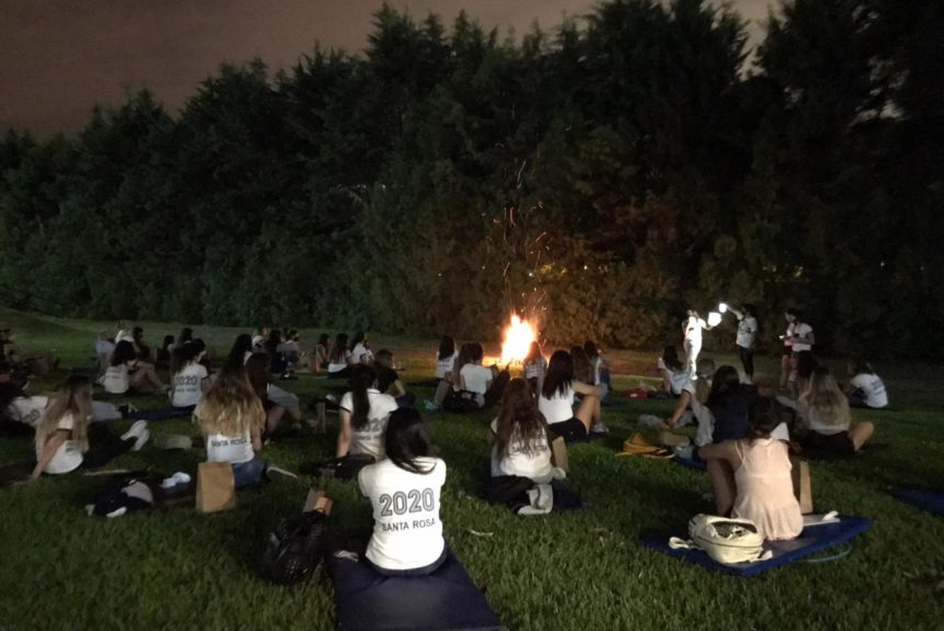 “Preparando el Vuelo” Reencuentro de los alumnos de 6to en el Campus del colegio Santa Rosa