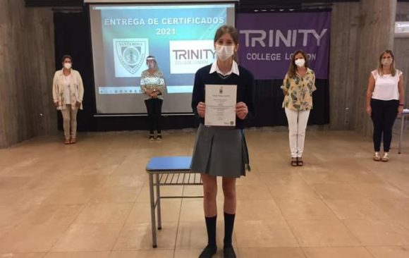 Entrega de los certificados Trinity