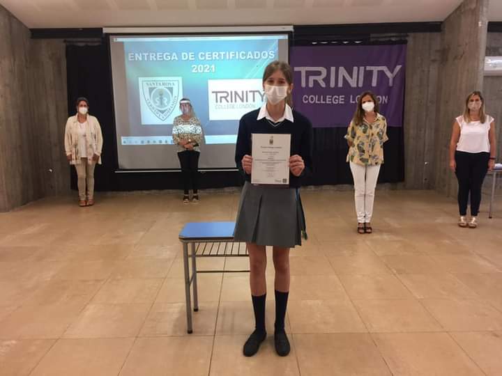 Entrega de los certificados Trinity