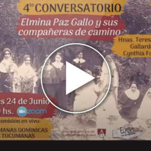 Conversatorio «Elmina Paz Gallo y sus compañeras de camino»