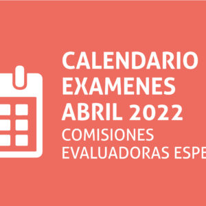 Cronograma comisiones evaluadoras especiales