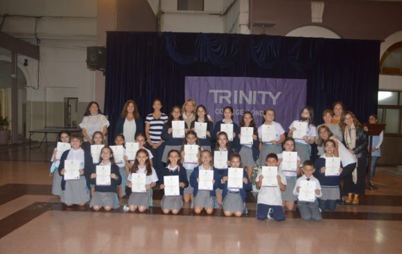 Entrega de certificados Trinity 2022