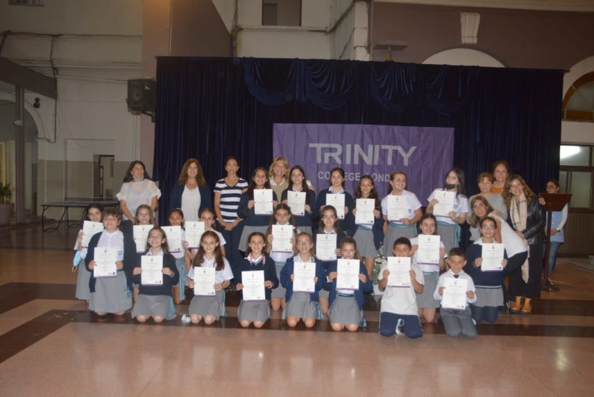 Entrega de certificados Trinity 2022