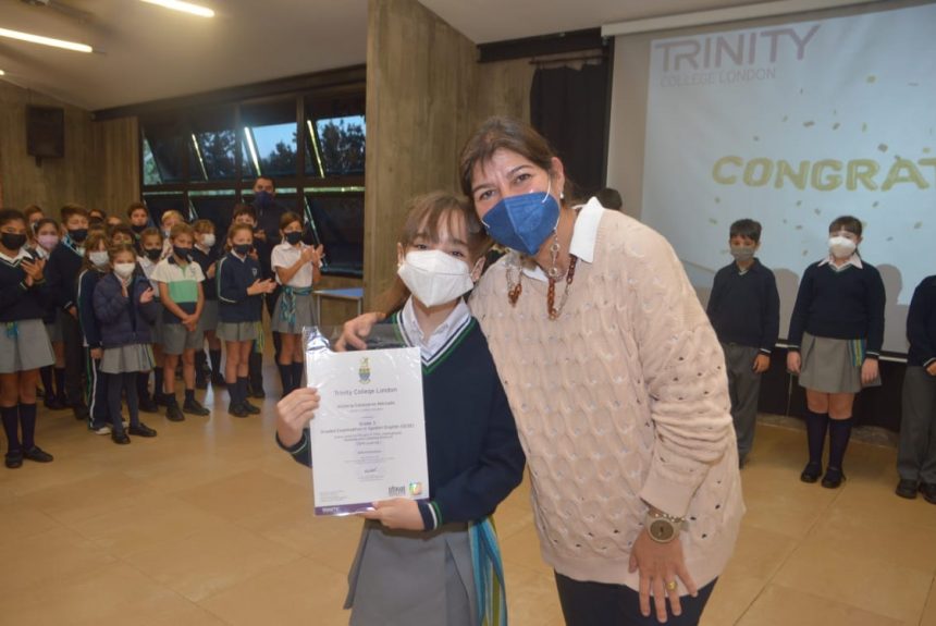 Entrega de certificados Trinity 2022