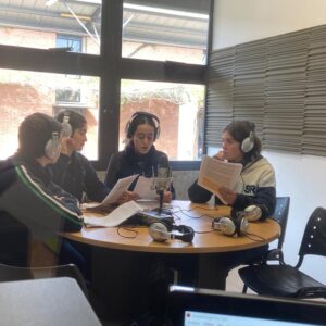 Producción Verbal: Pacto Educativo Global en la radio